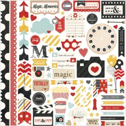 Simple Stories Say Cheese Fundamentals Stickers 12x12